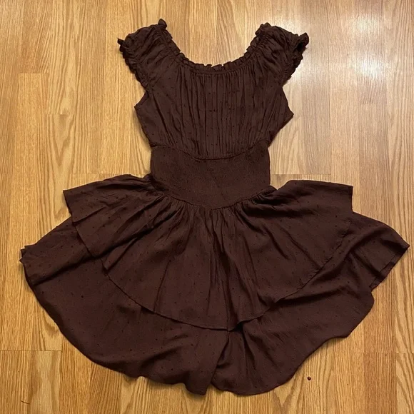 Princess Polly The Love Galore Romper Brown - Picture 3 of 4